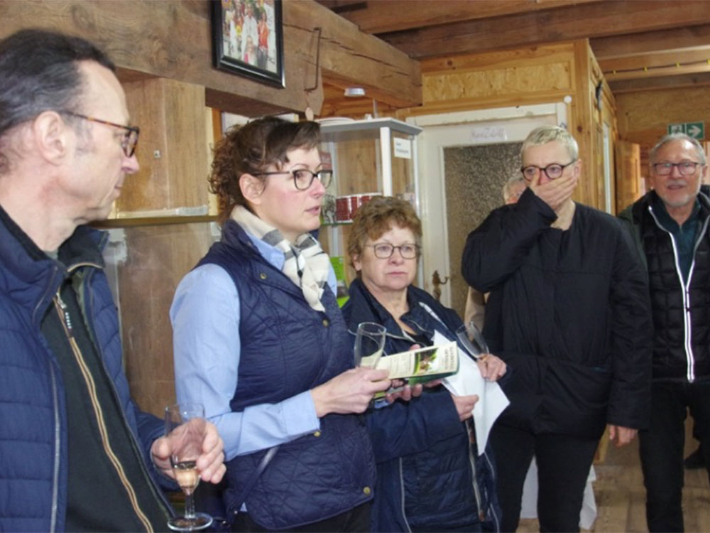 Ein Besuch der sich lohnt. Mit großem Interesse lässt sich Hanka Mittelstädt die Entwicklung des Museums in der Wassermühle Gerswalde erläutern. Gemeinsam mit dem SPD-Bundestagsabgeordneten Stefan Zierke war sie bei der Frühjahrseröffnung.
