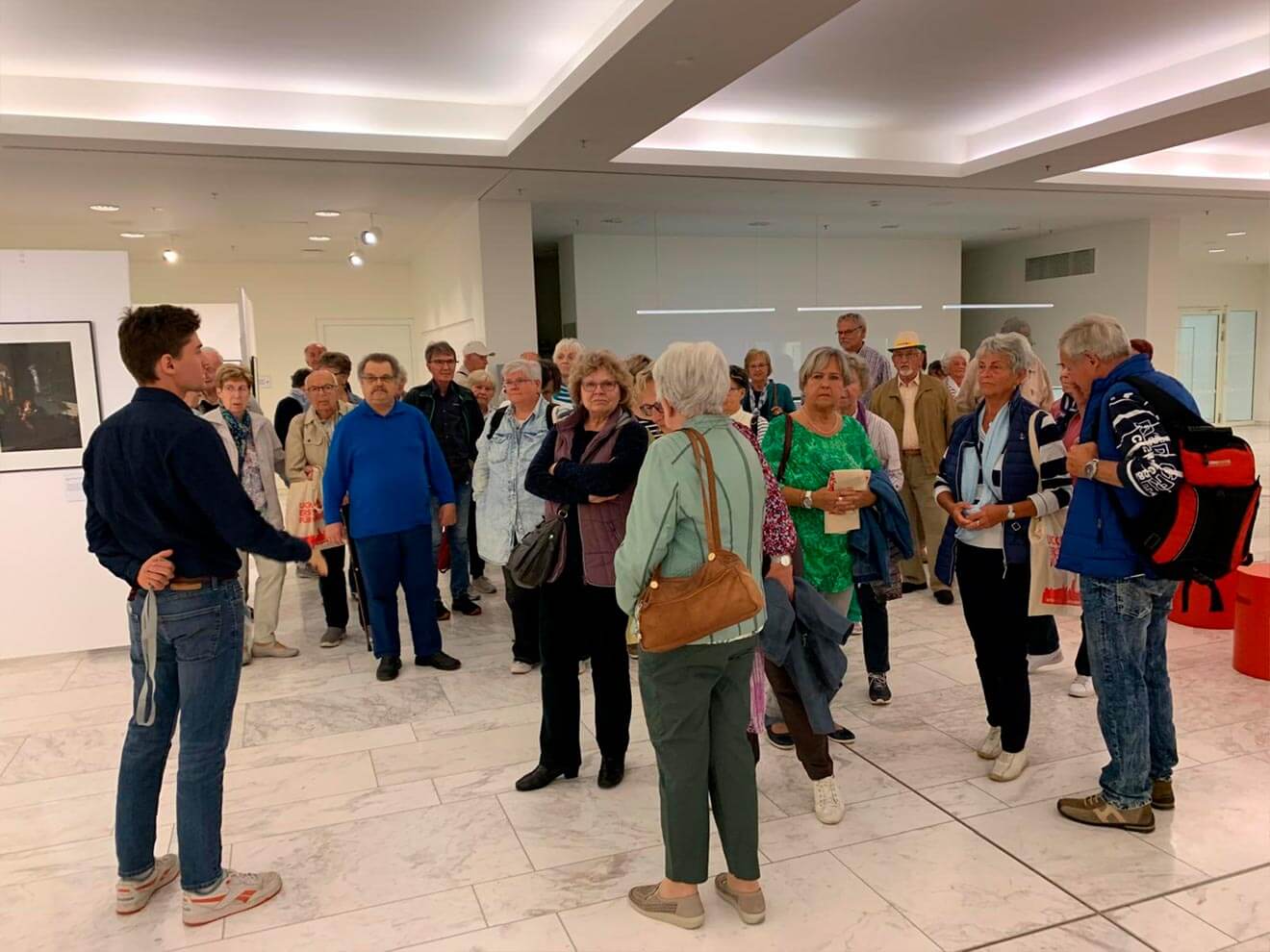 Brandenburgische Seniorenwoche: Uckermärker Senioren aus Prenzlau besuchen Landtag in Potsdam 